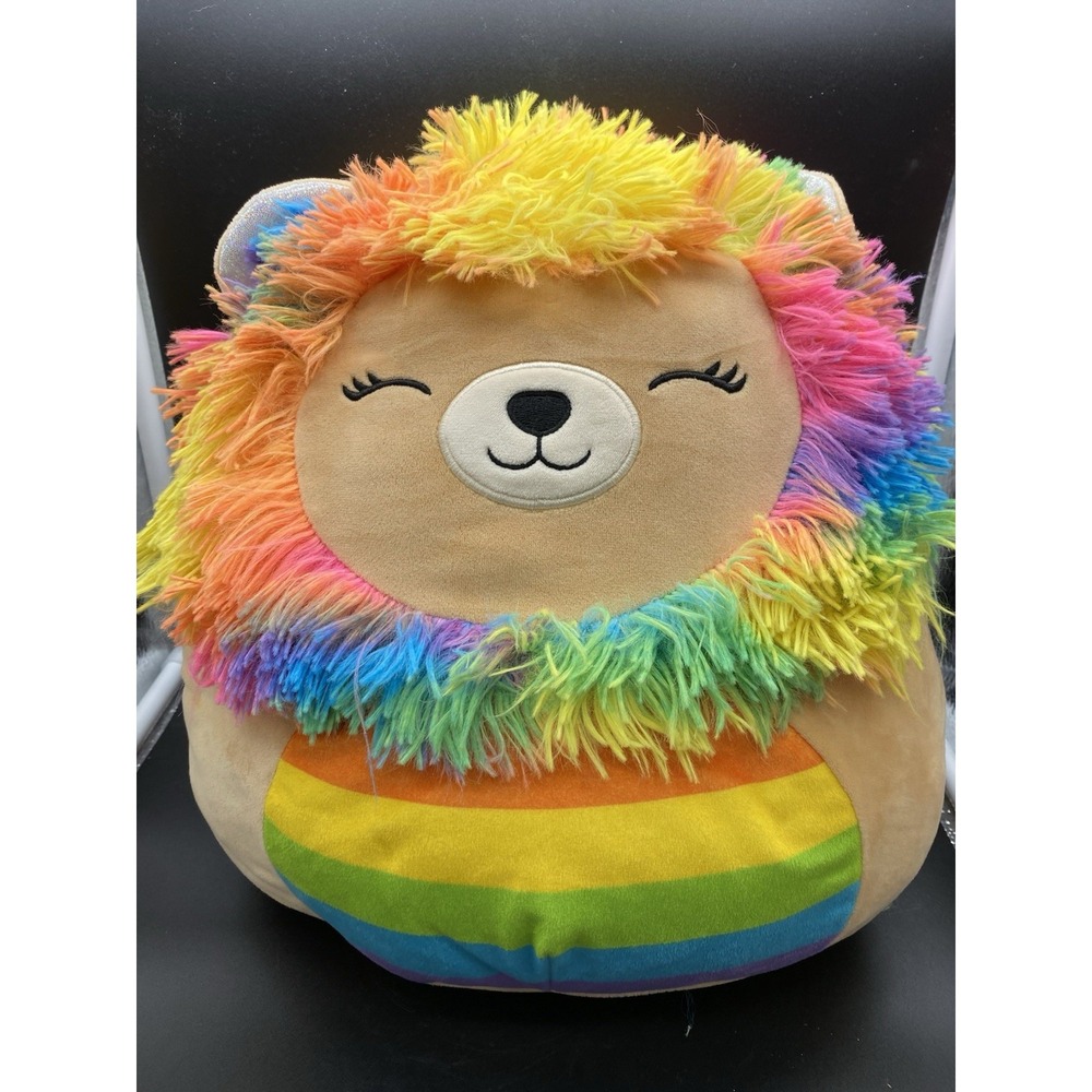 SQUISHMALLOW - ACHIM - 12" LION - PRIDE COLLECTION - LGBTQIA+ - BNWT